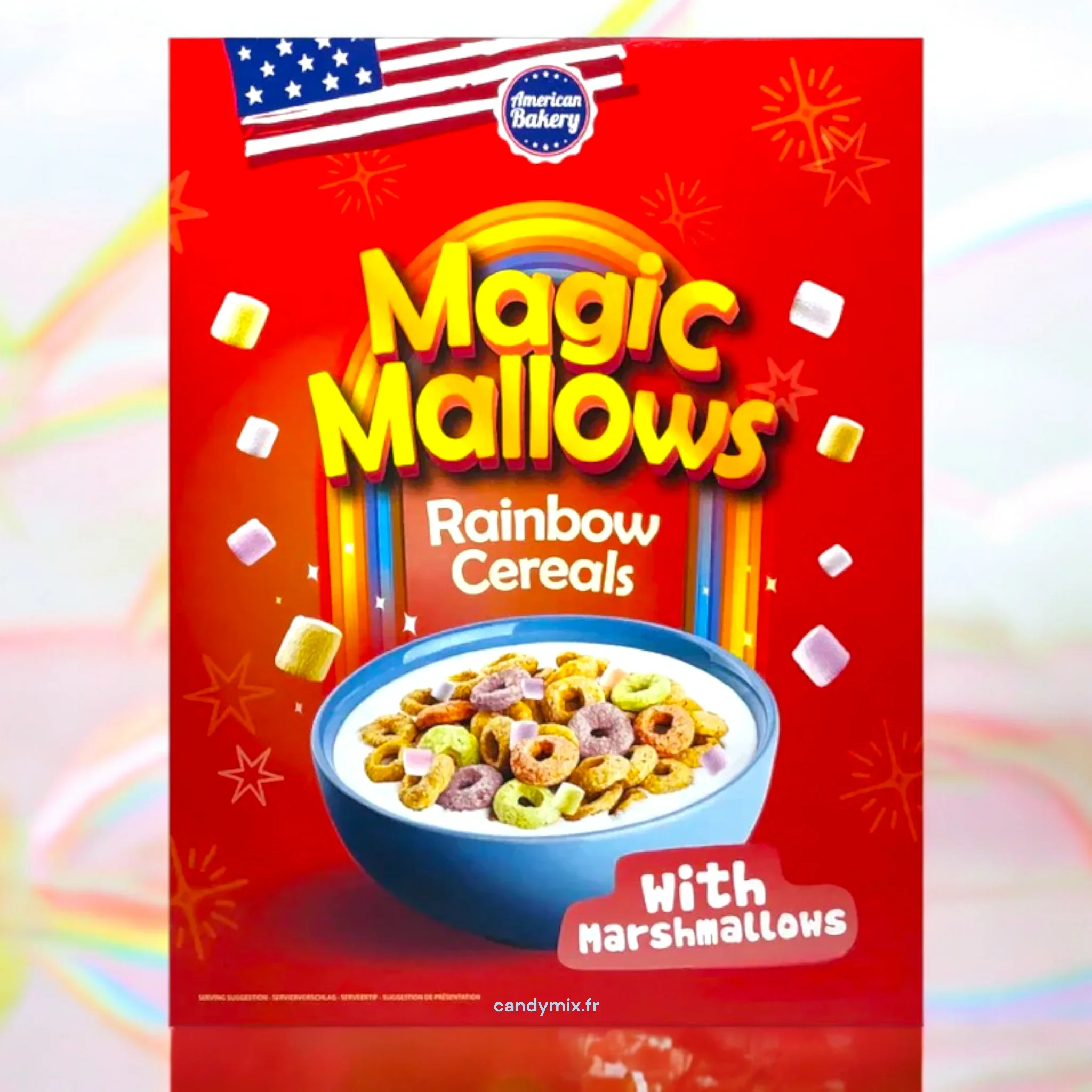 Céréales American Bakery Magic Mallows Rainbows 🌿