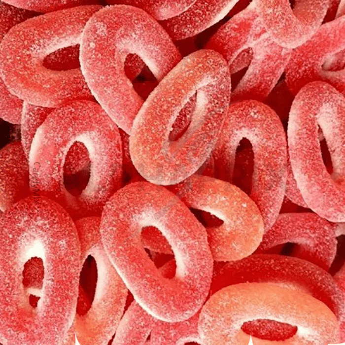 🌙✨ Anneaux Fraises Acides - Dulceplus