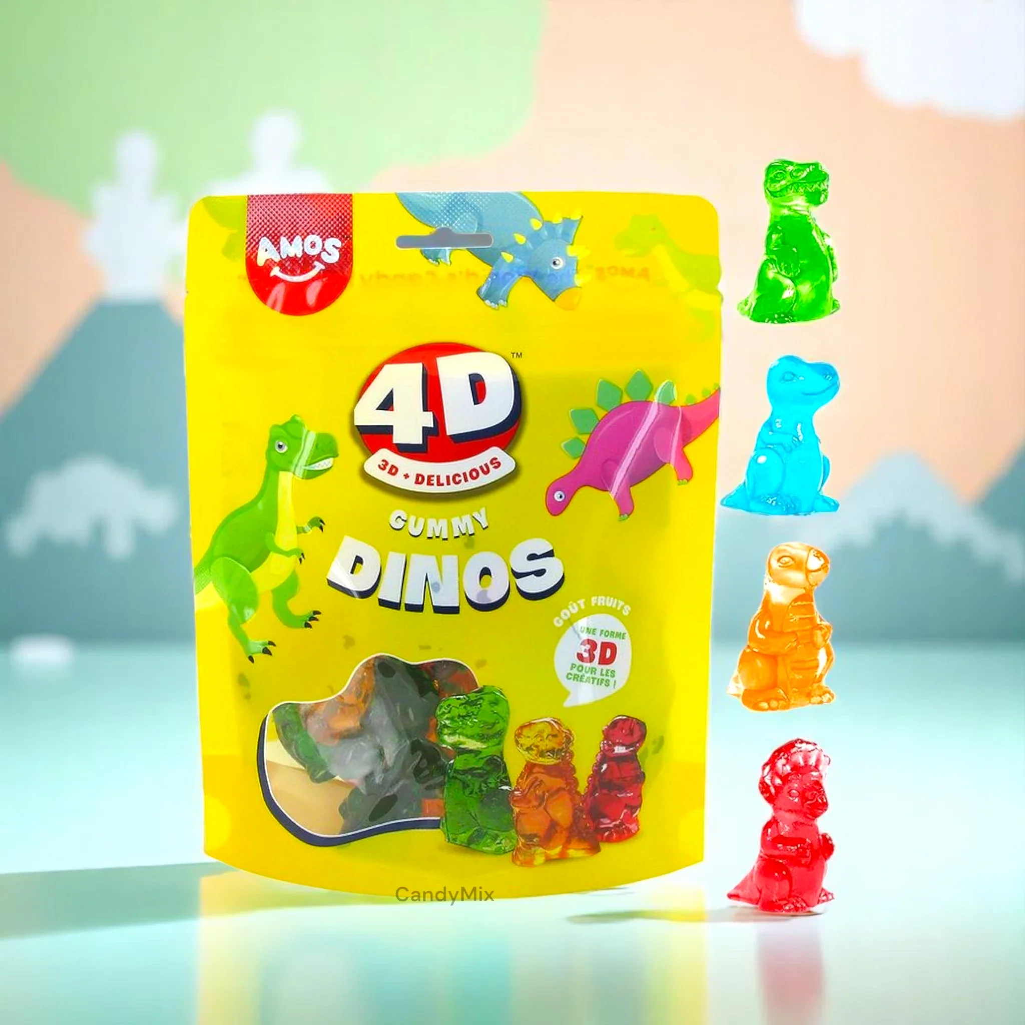 Bonbon 4D - Dinosaures