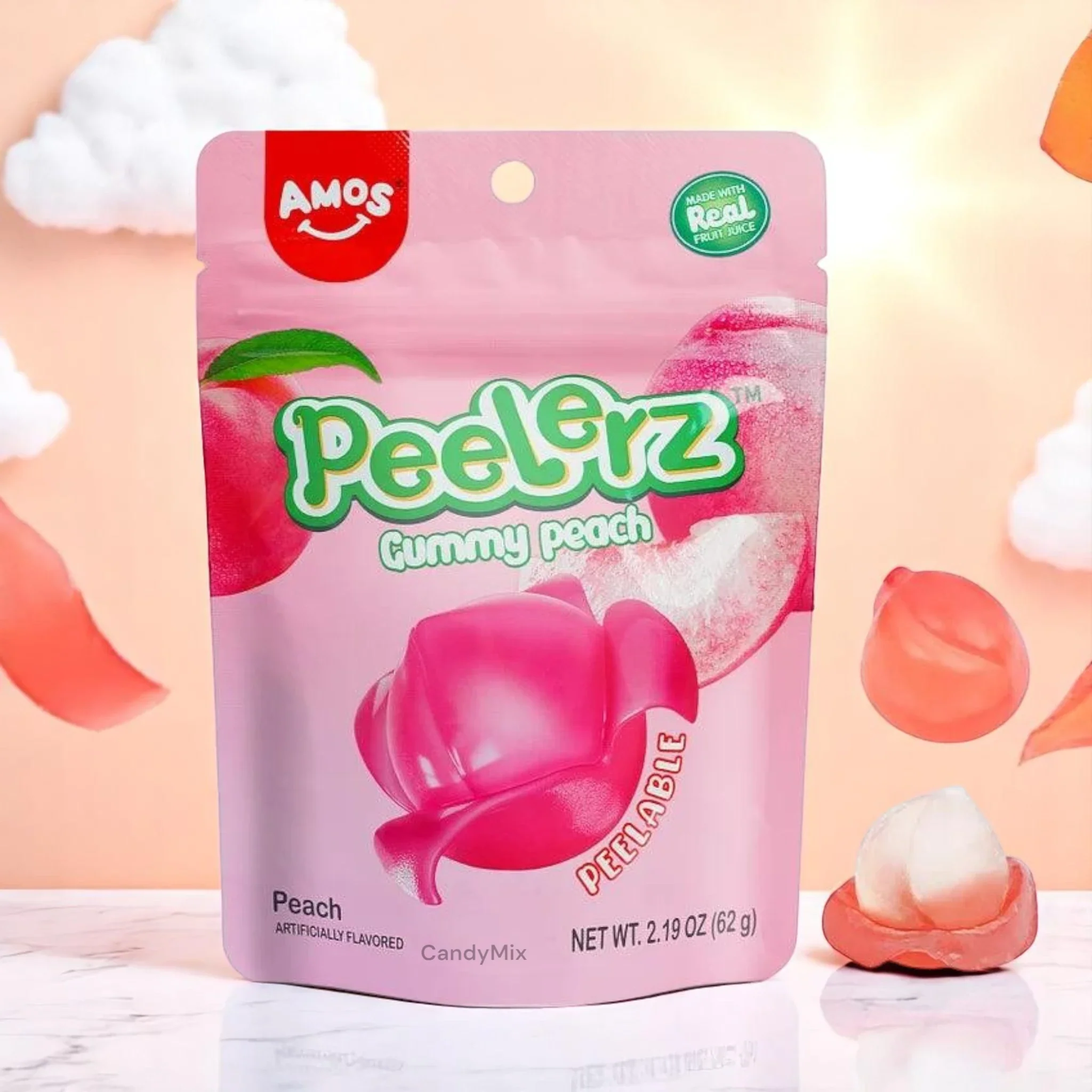 Bonbon à éplucher - Peelerz Gummy Peach
