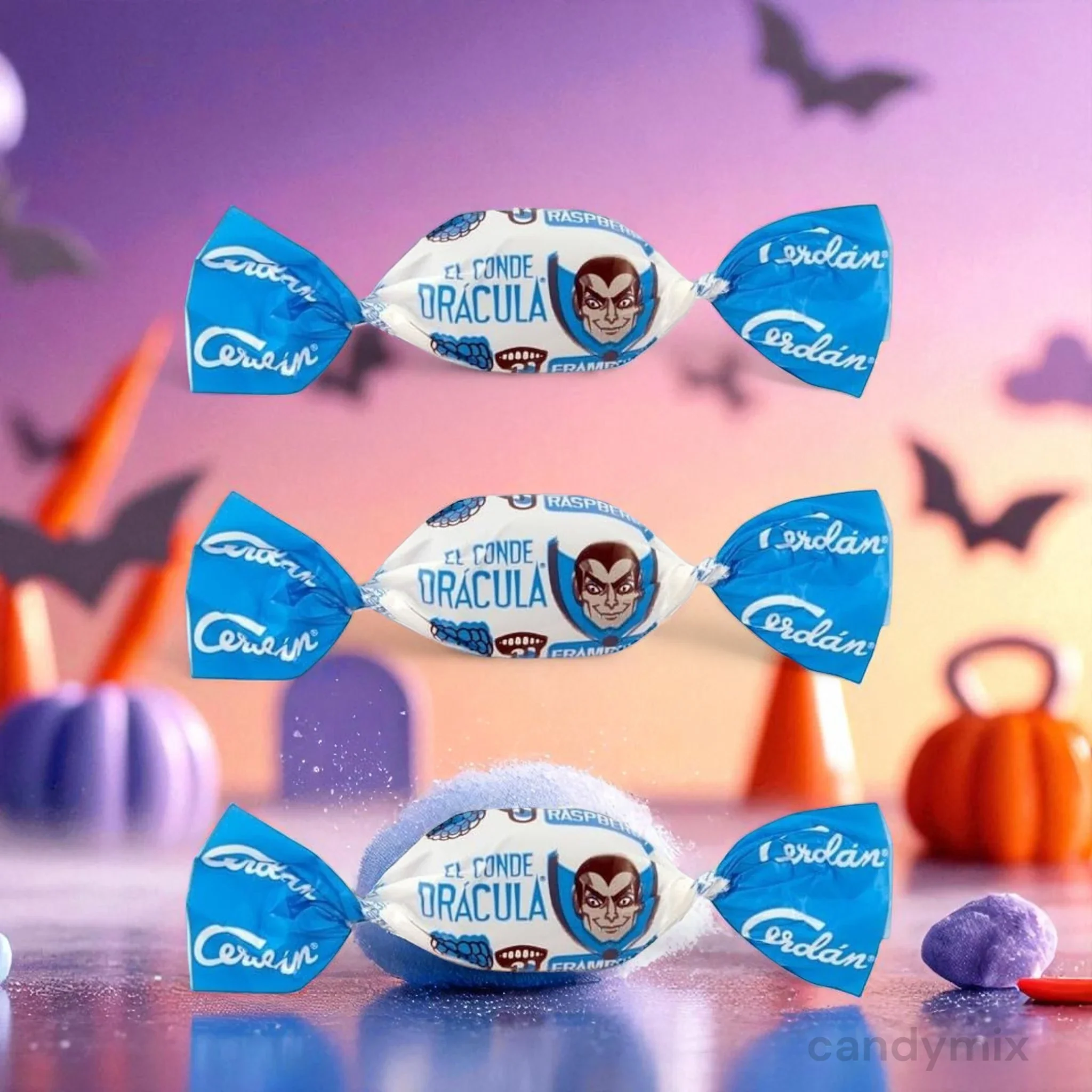 Bonbon du Comte dracula Framboise x10
