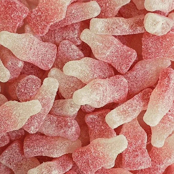 ✨ Bouteilles Fraise sucrées (100g) - Lollywood
