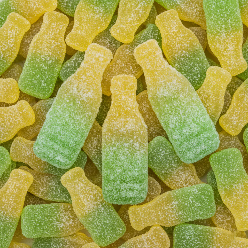 ✨ Bouteilles Poires - Bonbons Suédois