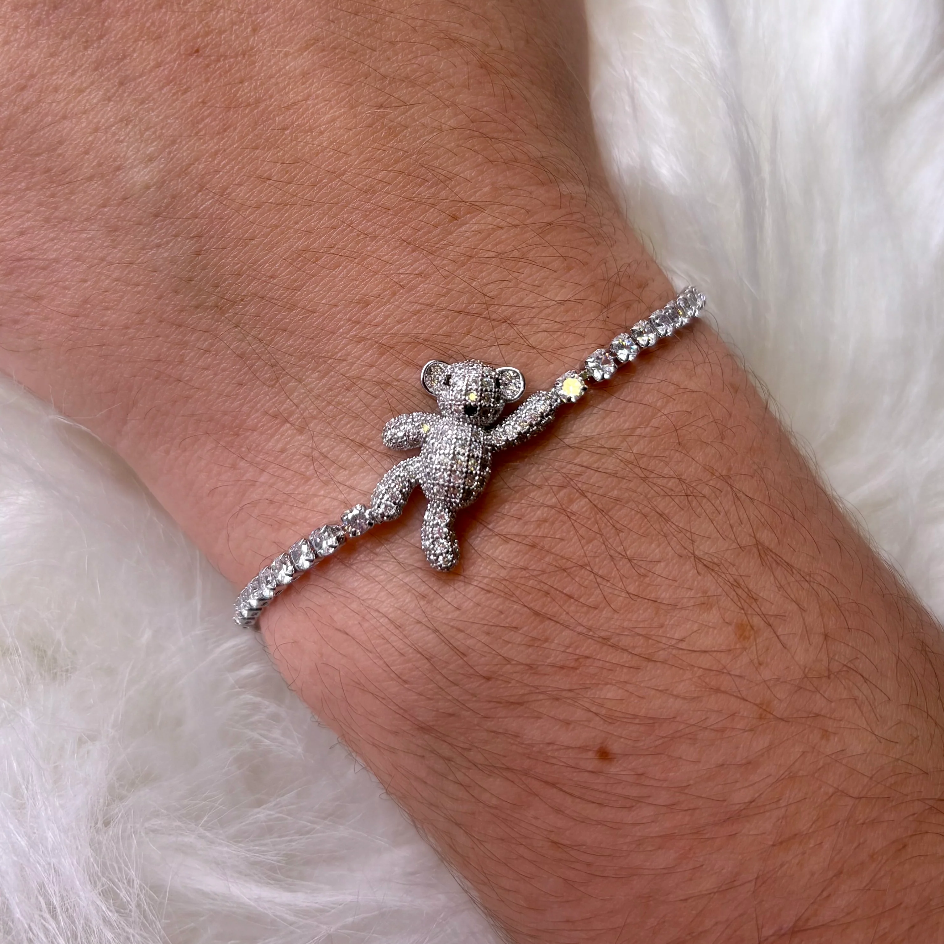 Bracelet | Teddyna | Argent - Image 2