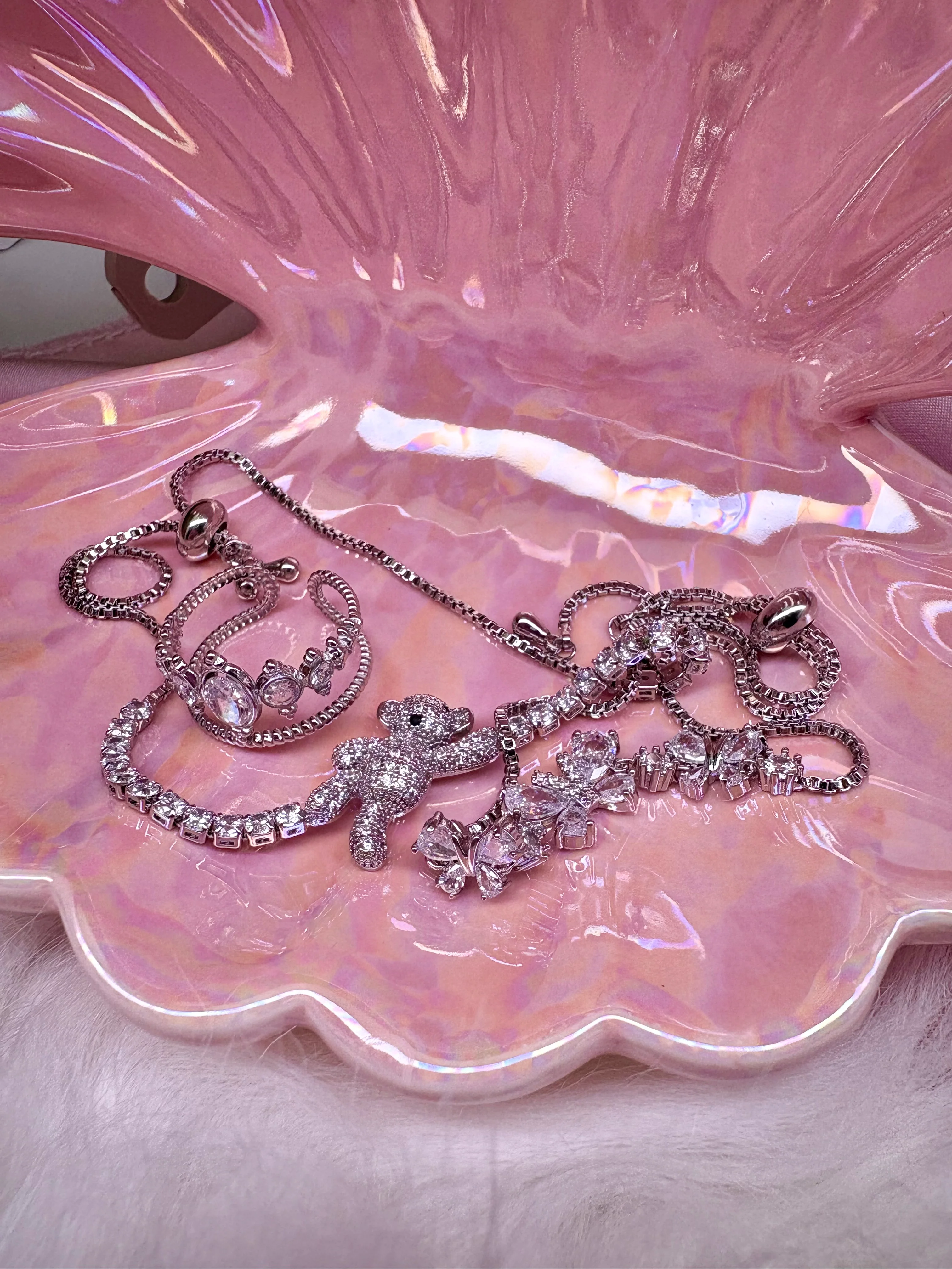 Bracelet | Teddyna | Argent - Image 3