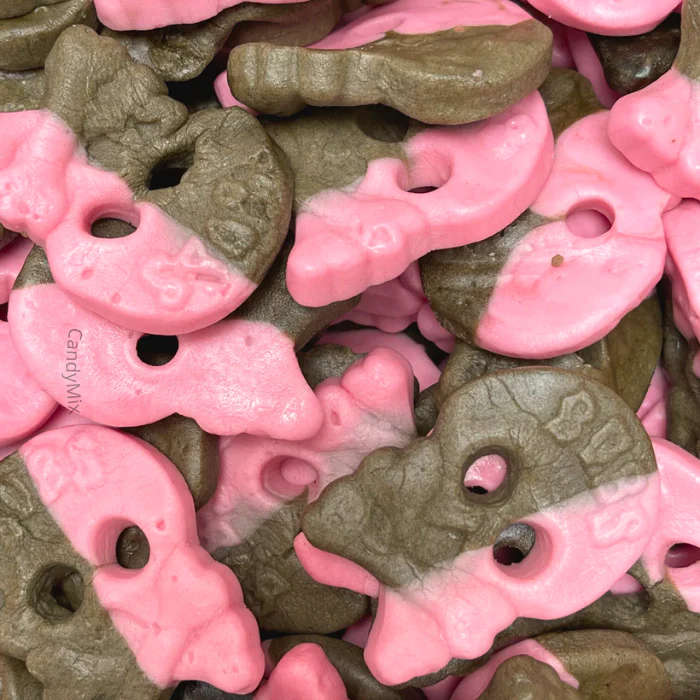 đ±đ€ Bubs CrĂąnes Framboise/RĂ©glisse (100g) - Bonbons SuĂ©dois