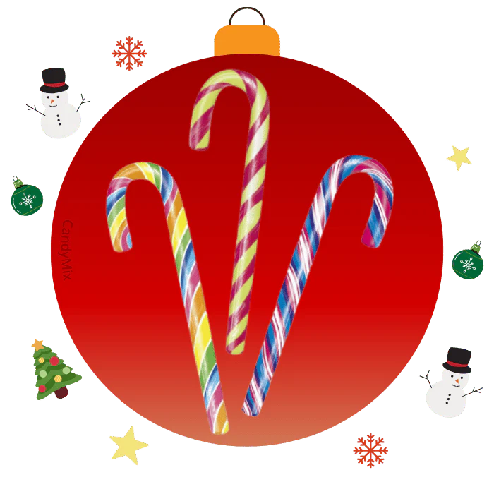 Candy Canes - Multicolor đż