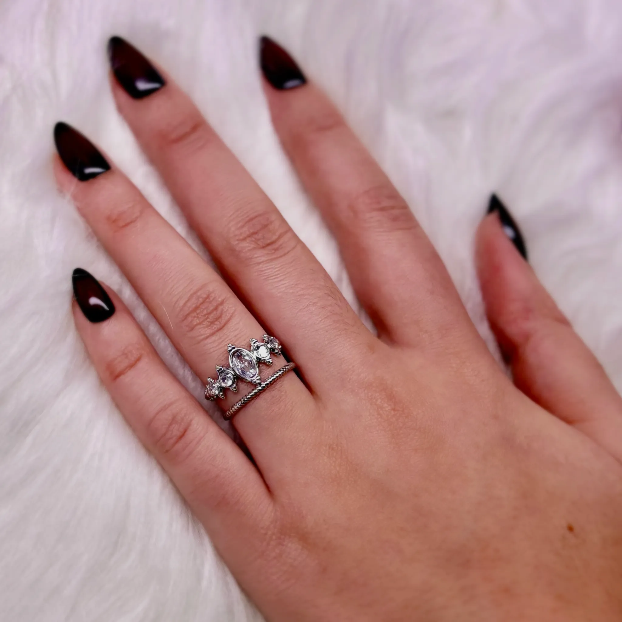 Bague - Cinderella Argent - Image 3