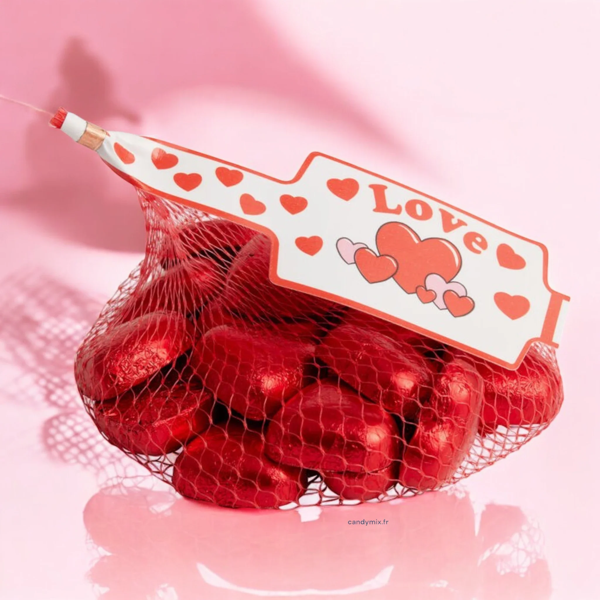 Crest Cream Filled Milk Chocolate Hearts