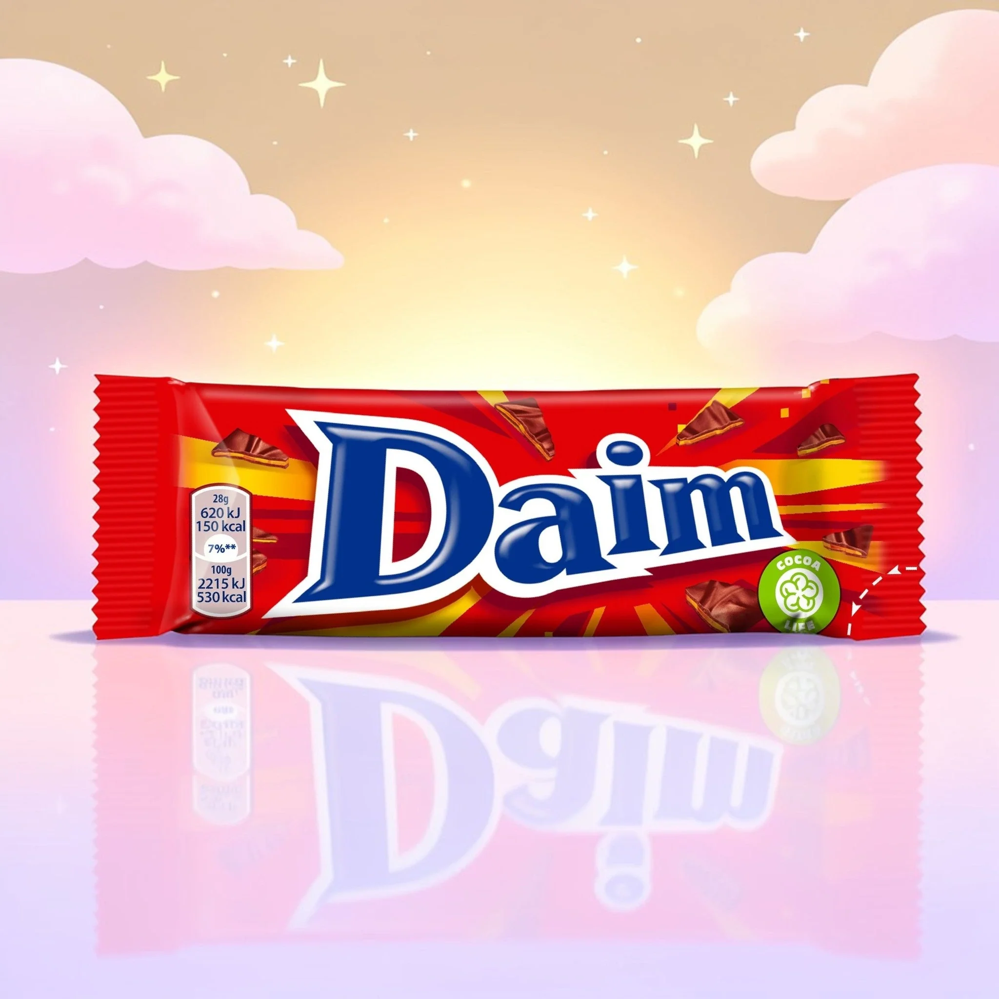 Daim Single - Chocolat Suédois