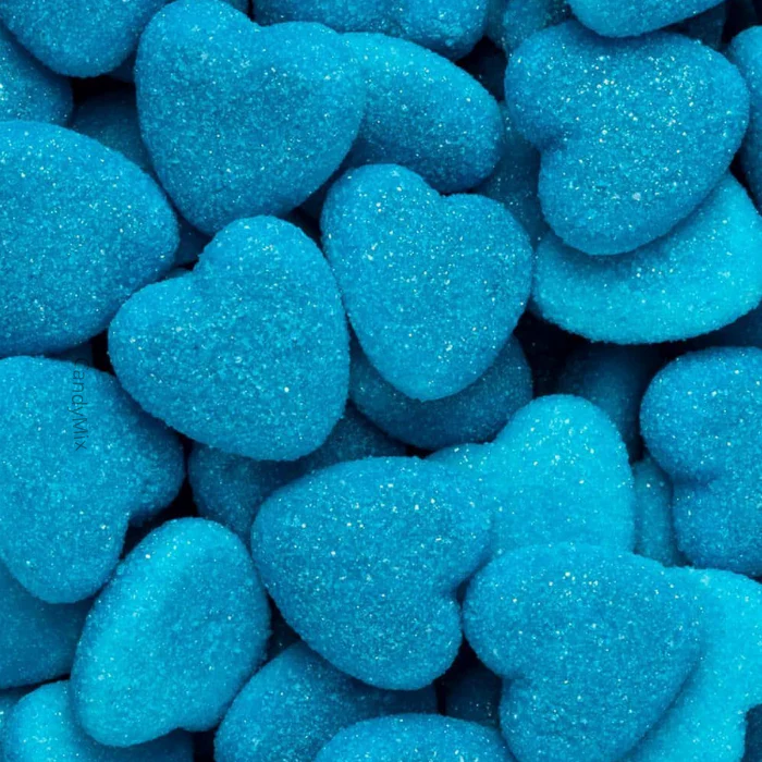 ✨ Framboises bleues fourrées Coeur - Vidal (100g)