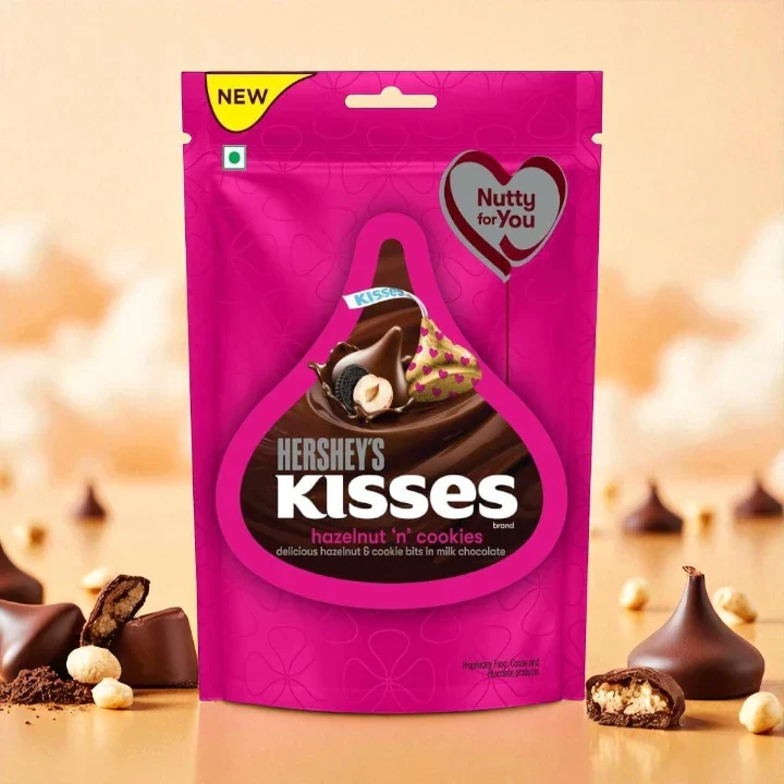 Hershey's Kisses Hazelnut 'n' cookies 🌿
