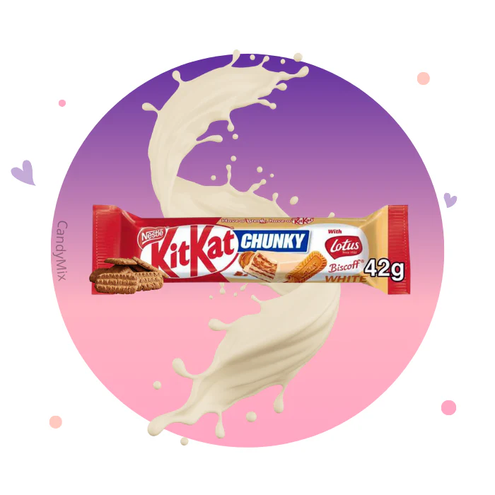 Kitkat Chunky Biscoff White