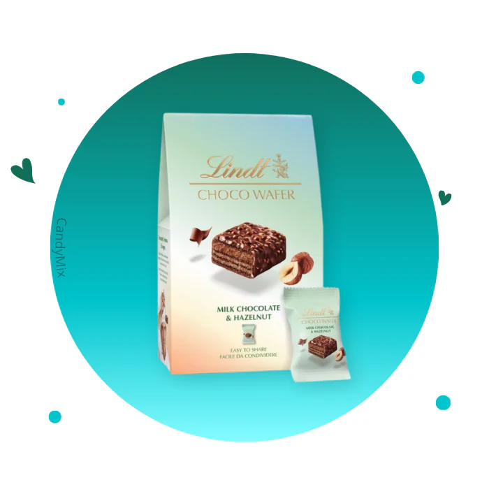 Lindt Choco Wafer Milk Chocolate & Hazelnut đż