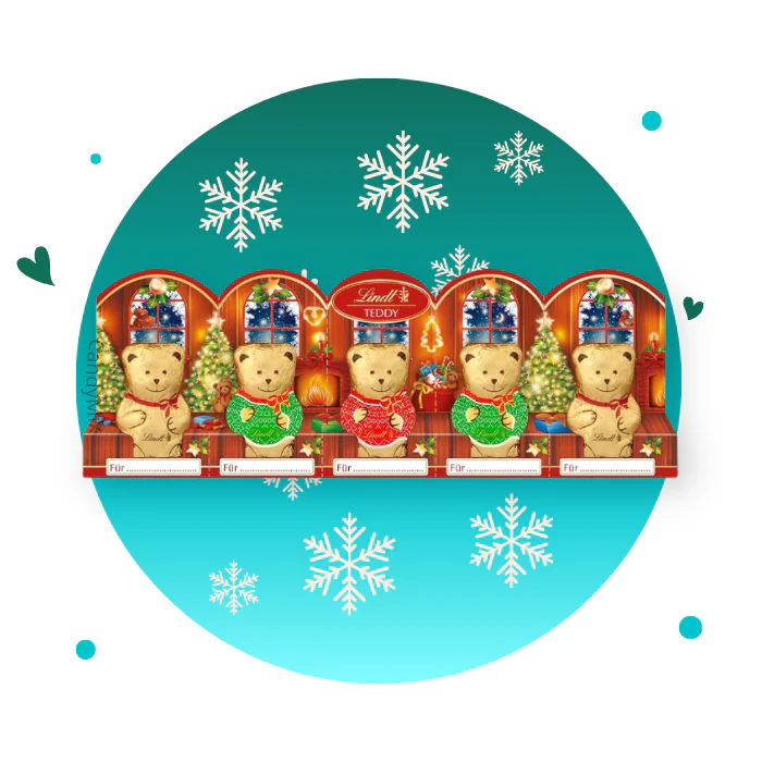 Lindt Mini Teddy x5 🌿