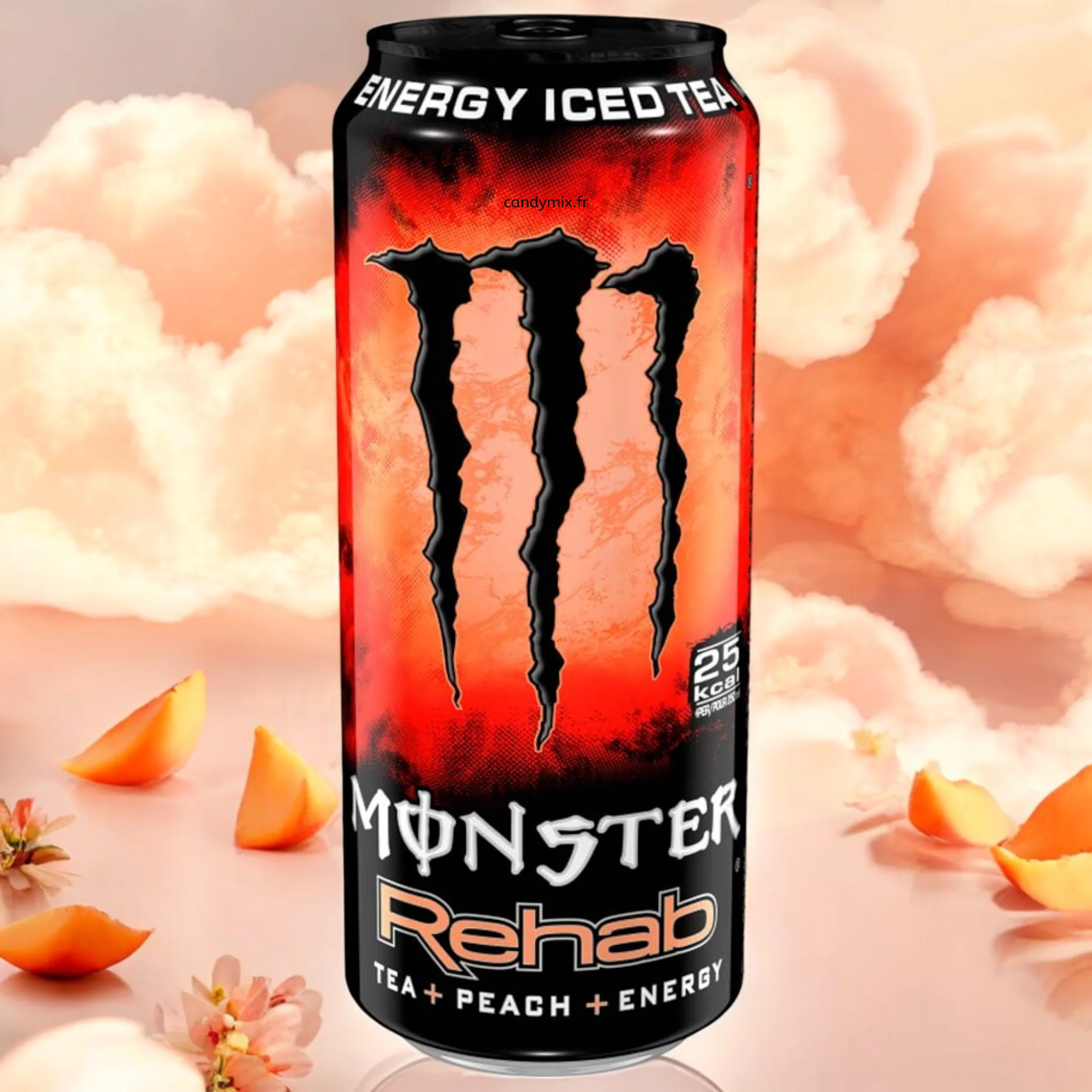 Monster Energy Rehab Lemonade Pêche (EU)