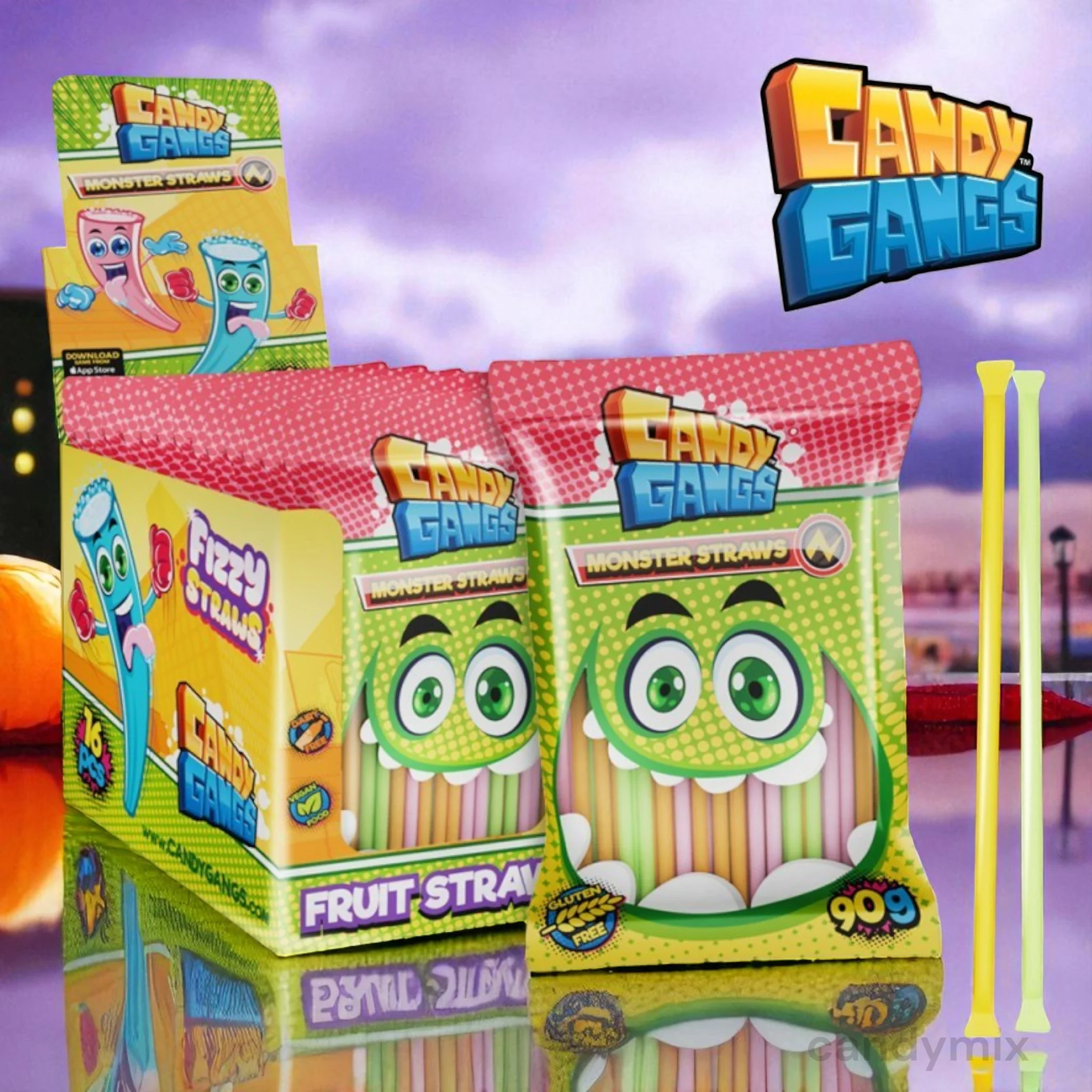 Monster Straws - Pailles Poudre