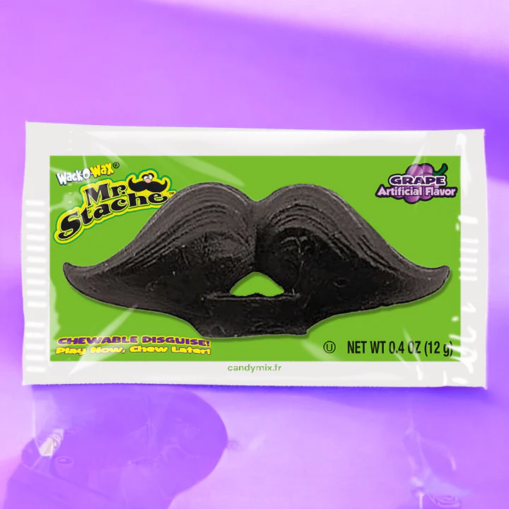 Mr. Stache - Bonbons en Cire 🌿