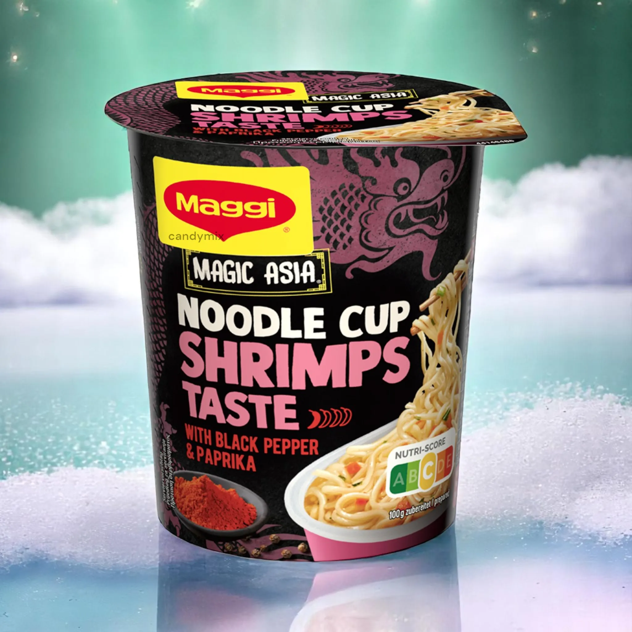 Noodle Cup Shrimps 🌿