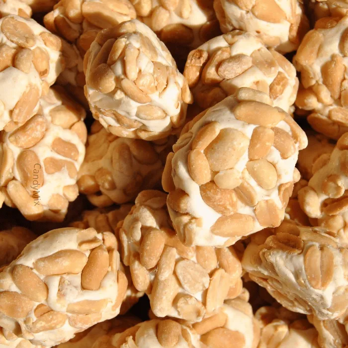 🍫 Nougat Boulette Arachide - La Linoise (100g)