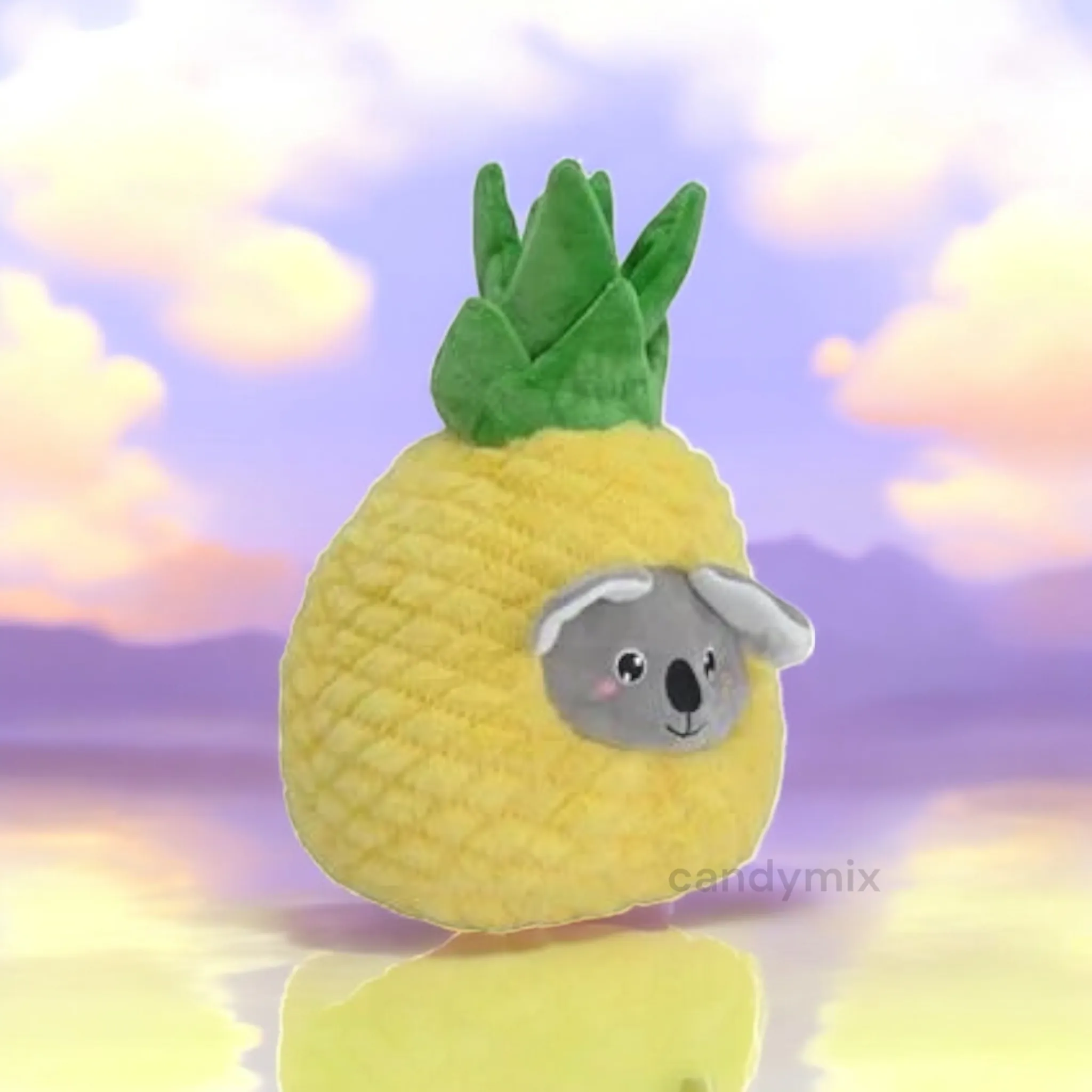 Peluche Ananas Animaux 20cm - Image 3