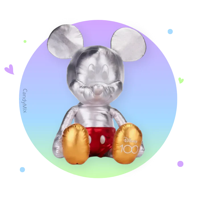 Peluche Disney Mickey - Edition Collector Platinium