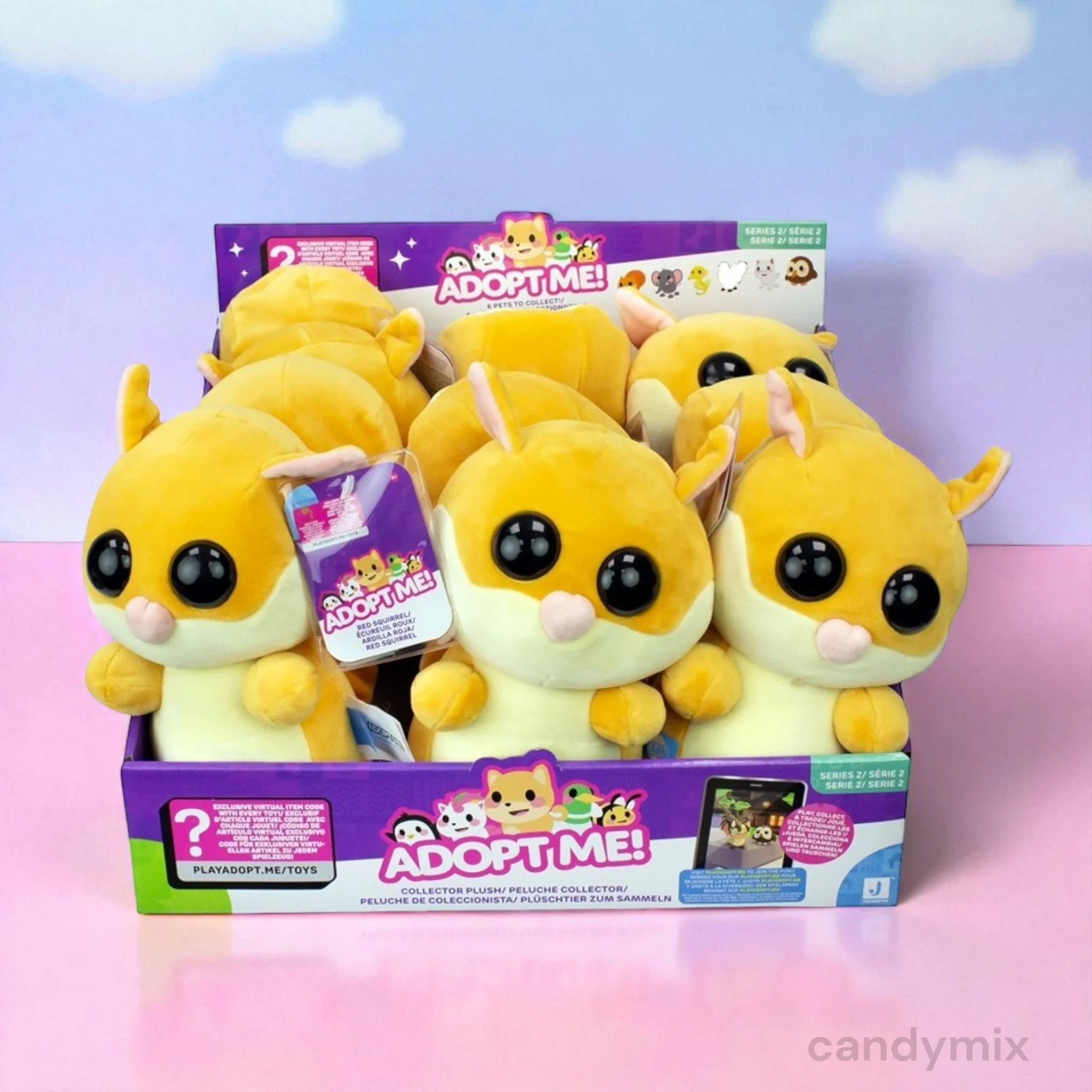 Peluche Ecureuil Adopt Me - 20cm