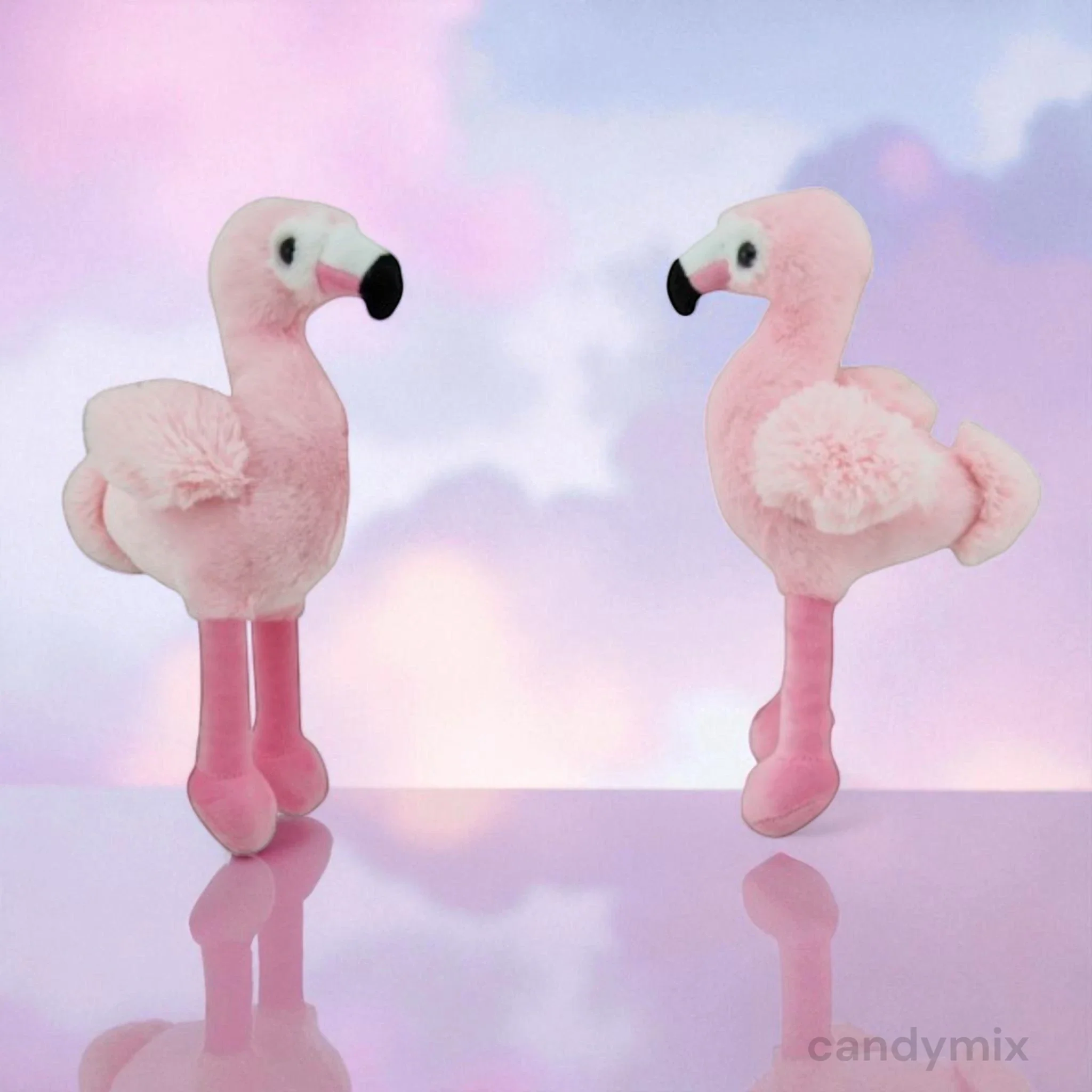 Peluche Flamant Rose - 27 cm