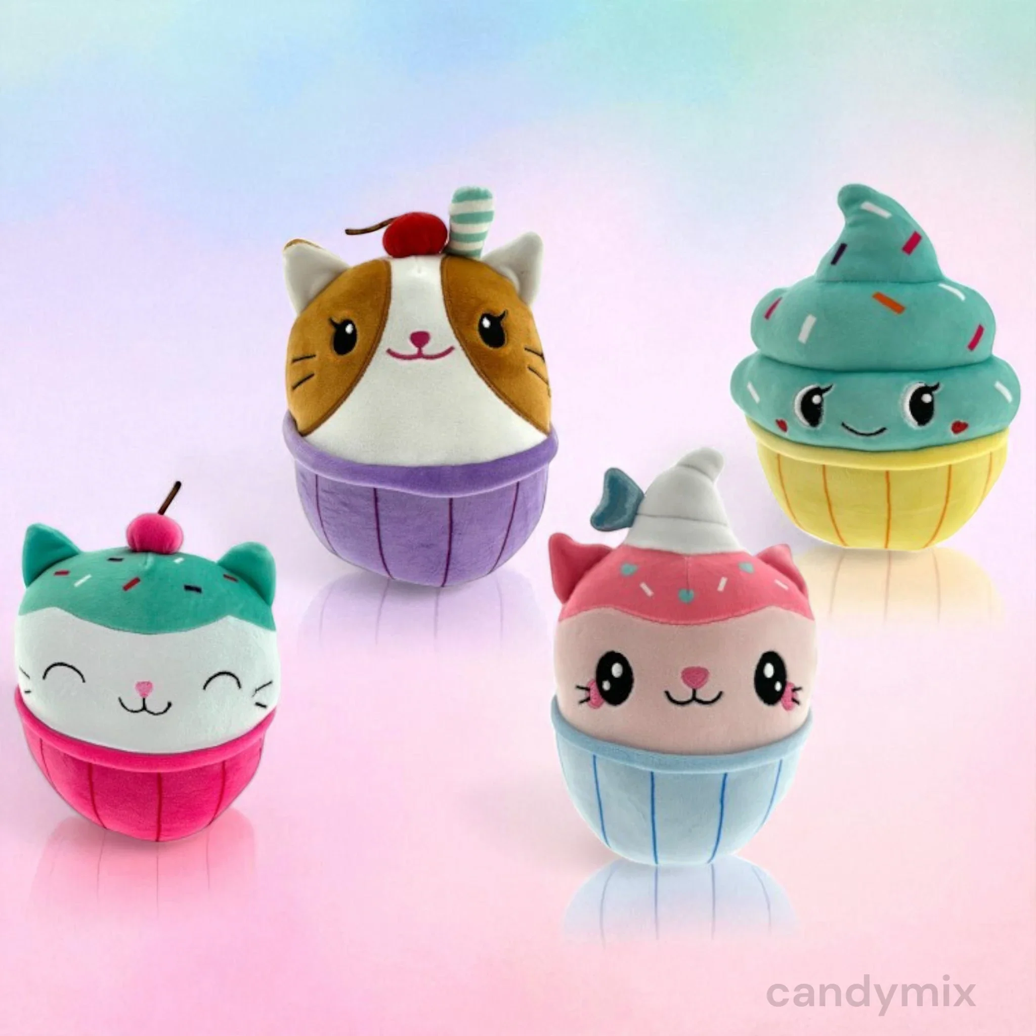 Peluche Glace Animal - 20 cm