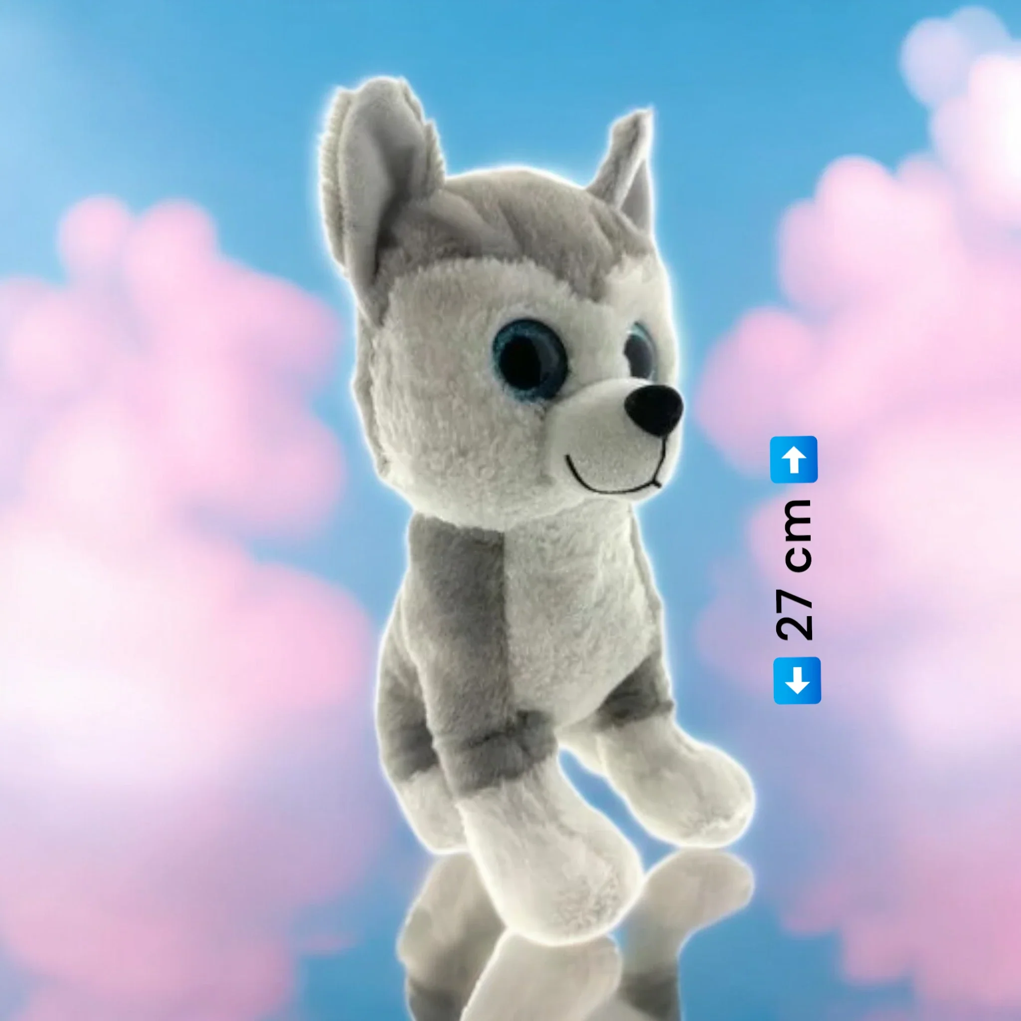 Peluche Husky 28cm