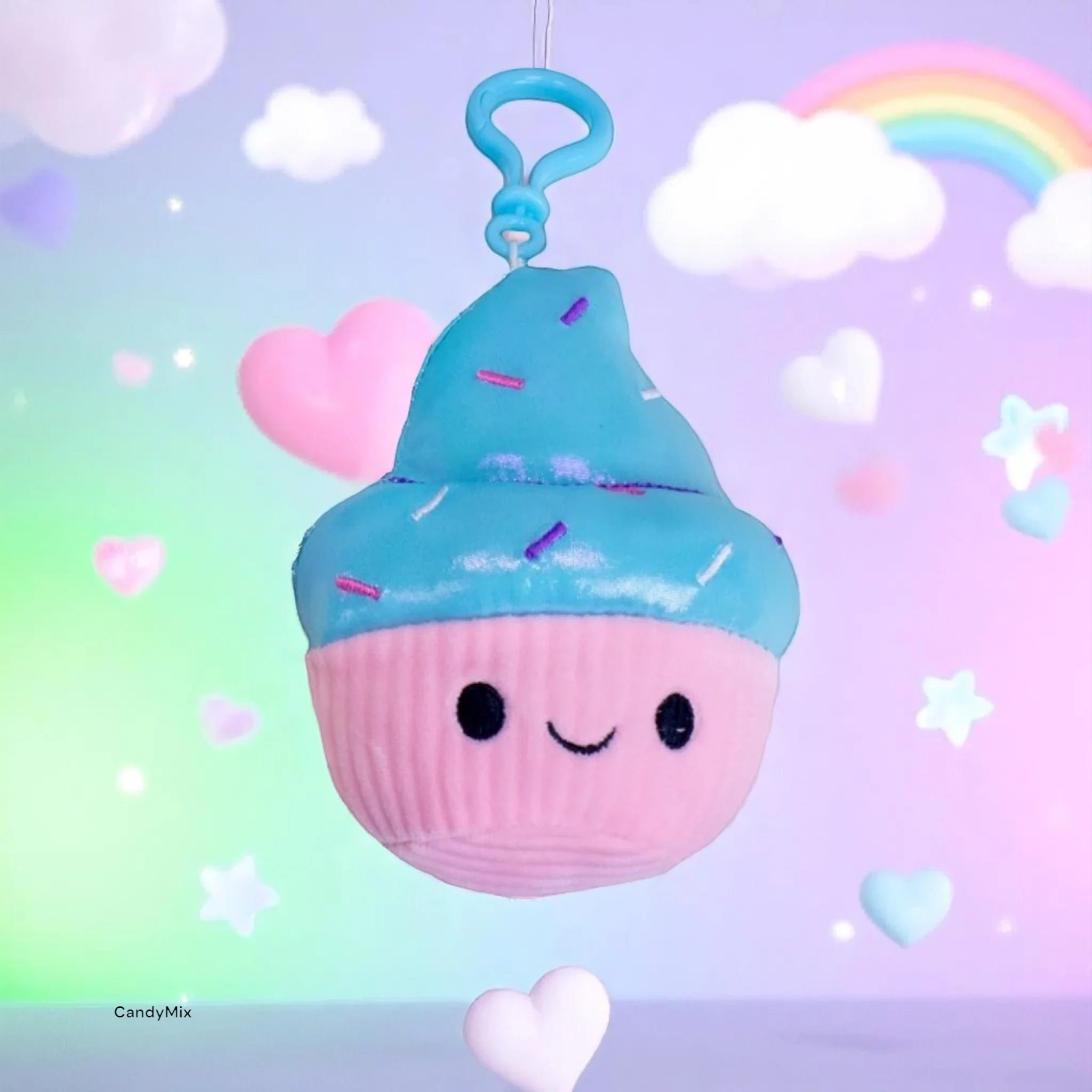 Peluche Kawaïi Ice Cream BagClip 10cm - Image 3