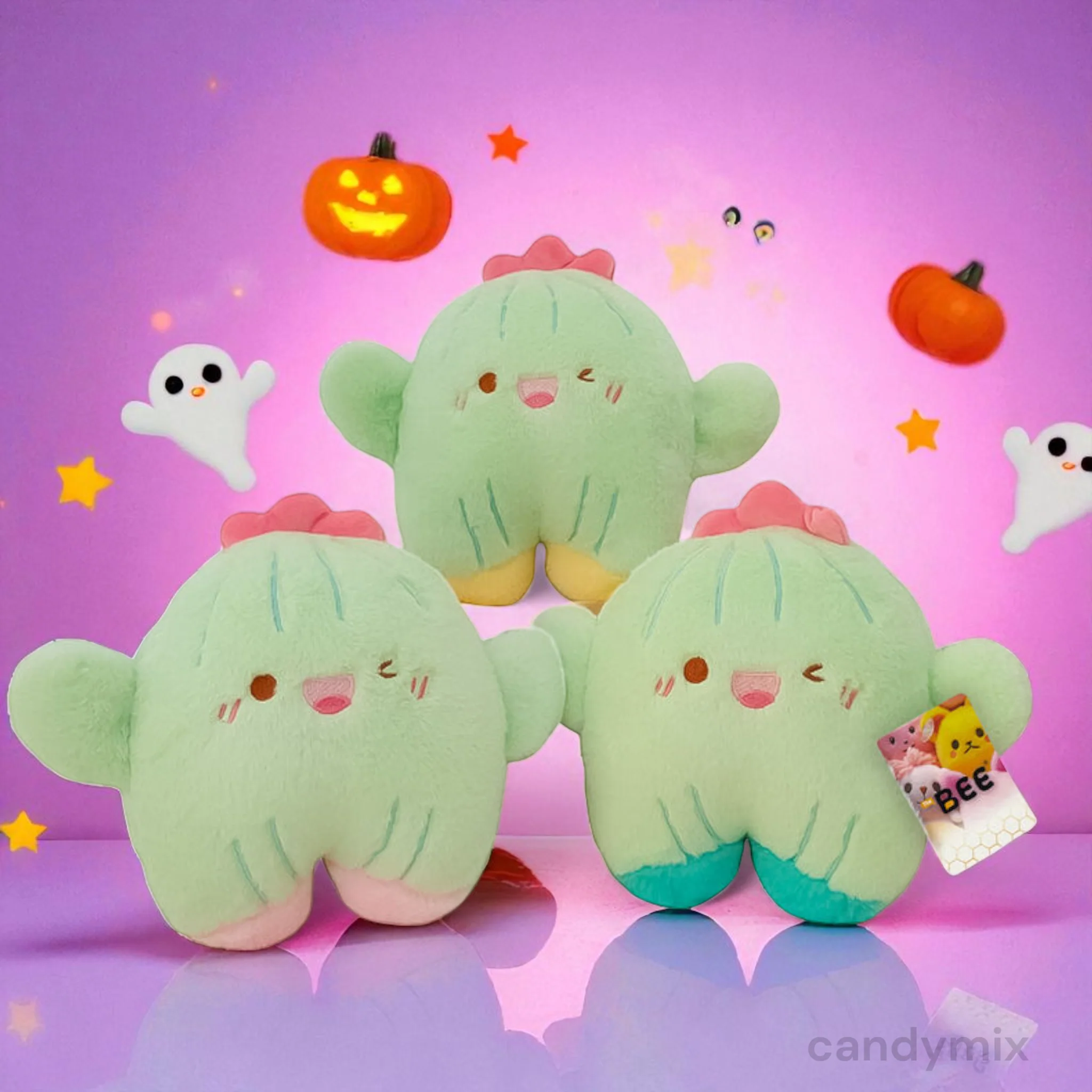 Peluche Monster Cactus - 23 cm