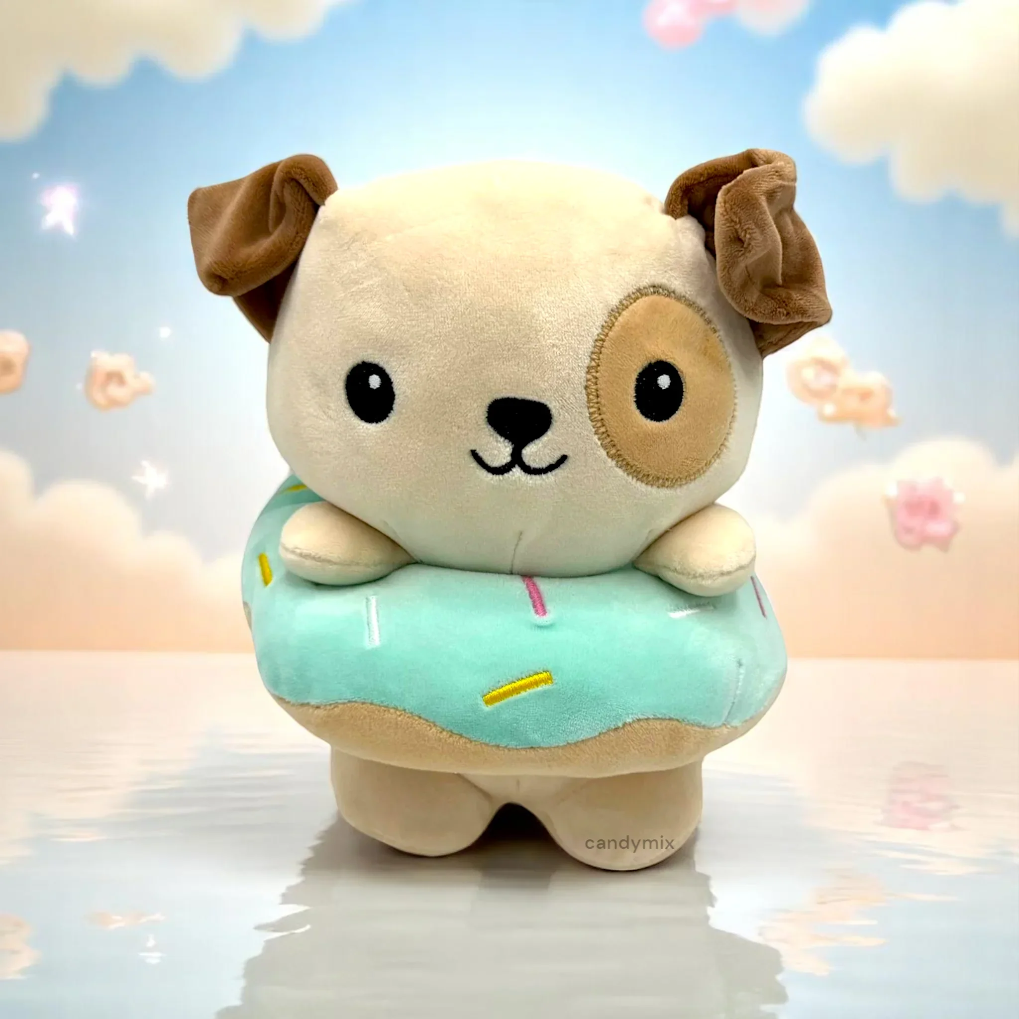 Peluche Papa Donut Animal Chien 23cm
