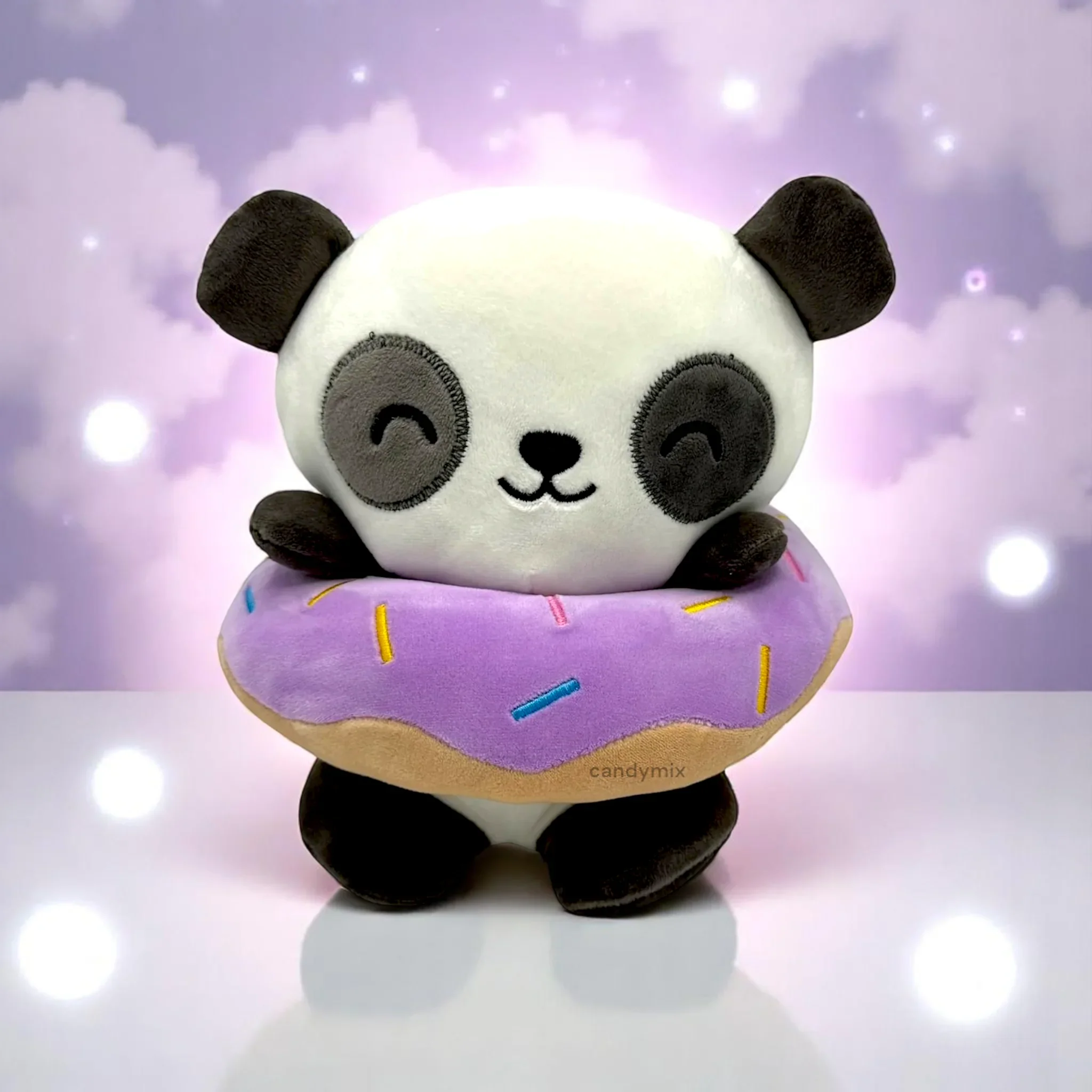 Peluche Bébé Donut Animal Panda 19cm