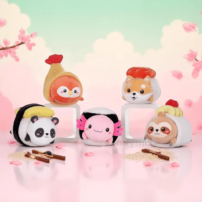 Peluche Sushi Roll Animal 24cm