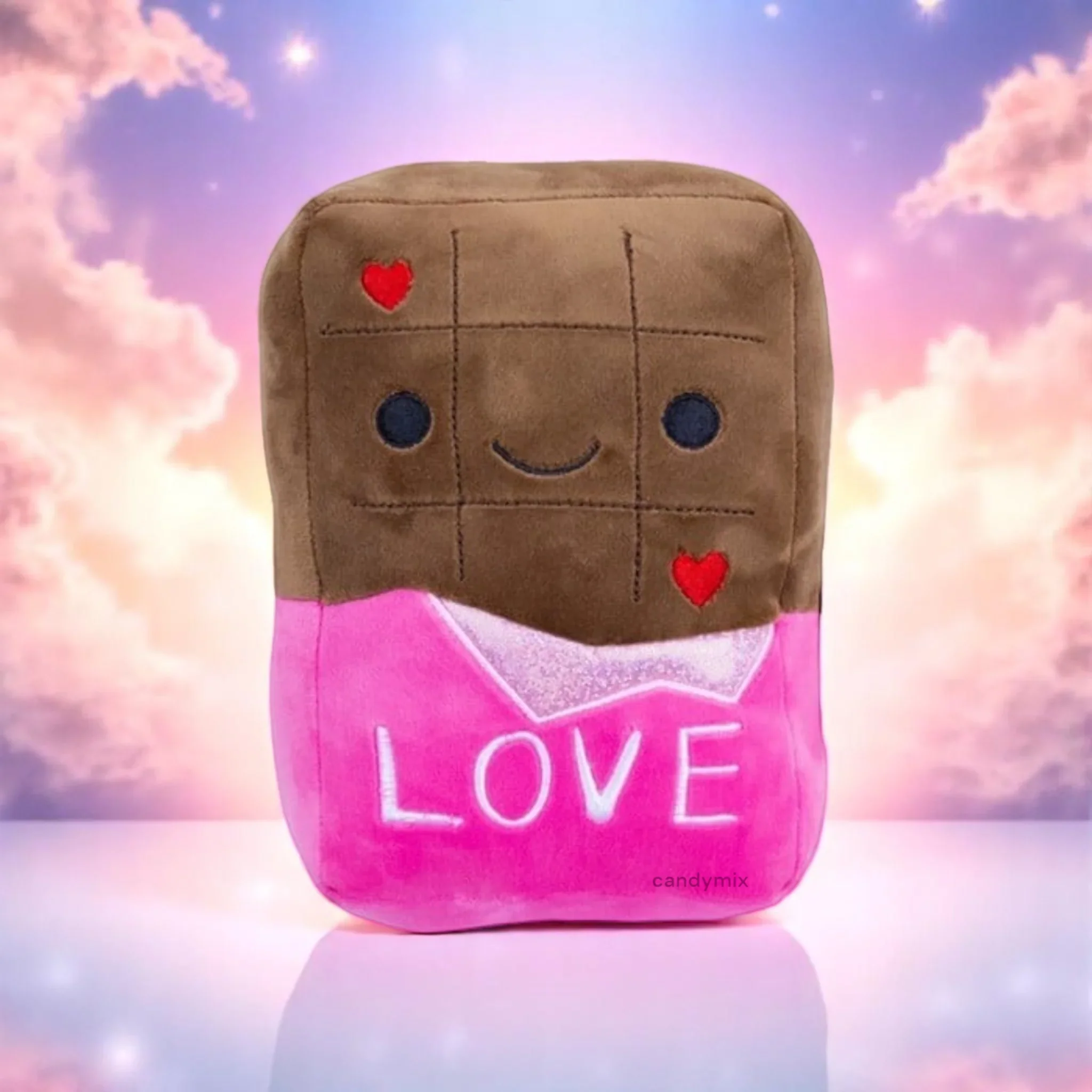 Peluche Valentine SWEETYS chocolat 20-25cm