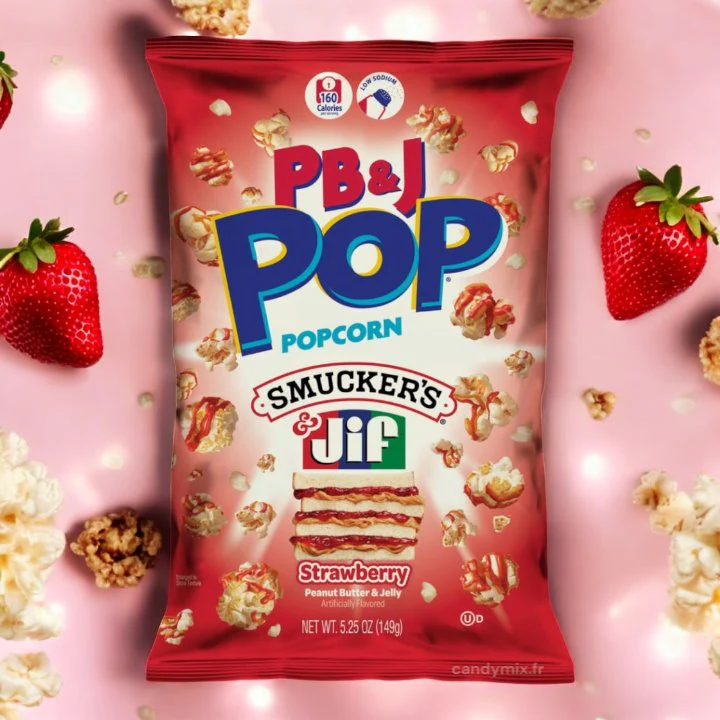 PB&J Pop - Strawberry Jelly & Peanut Butter 🌿