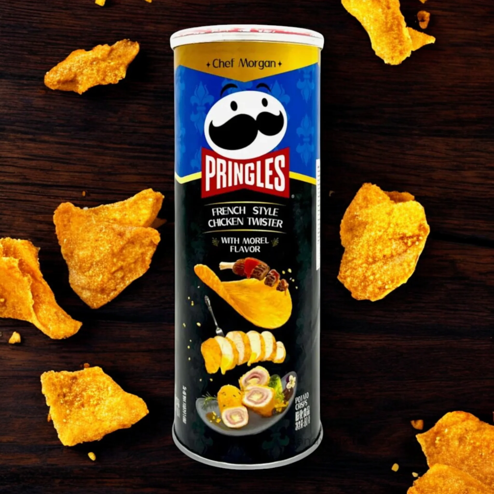 Pringles Cordon Bleu et Morille đż