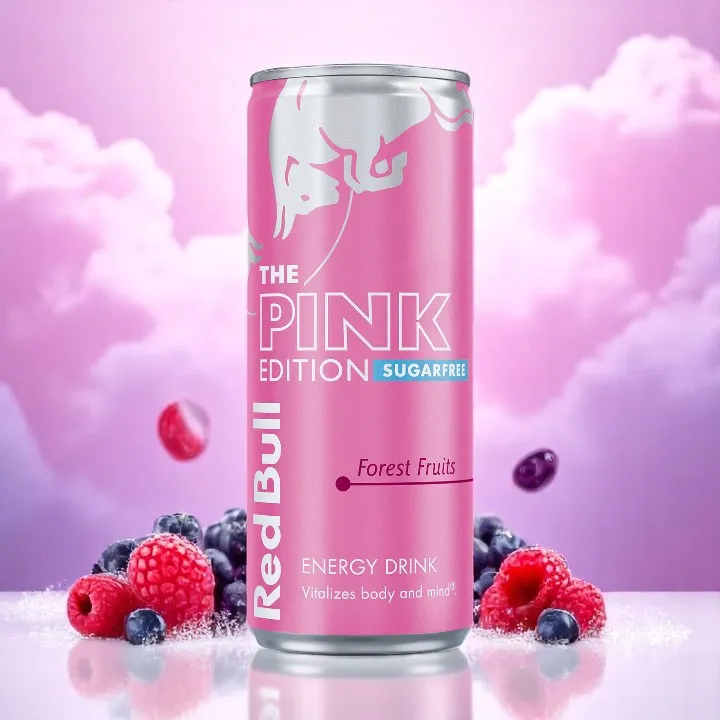 Red Bull The Pink Edition Sugarfree Forest Fruits (UK) 🌿