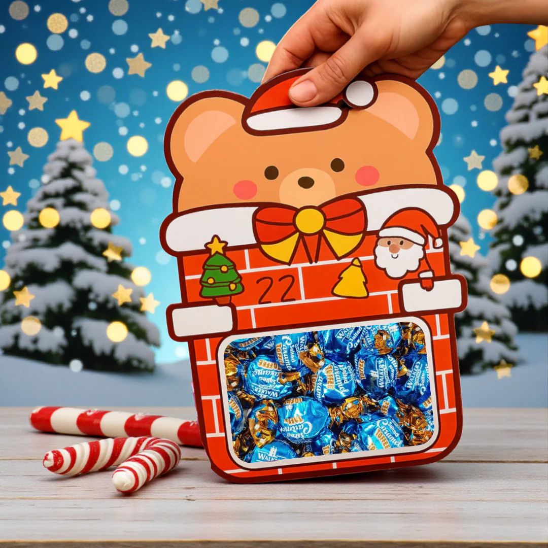 Sachet de Noël Walkers Salted Caramel Toffees (400g)