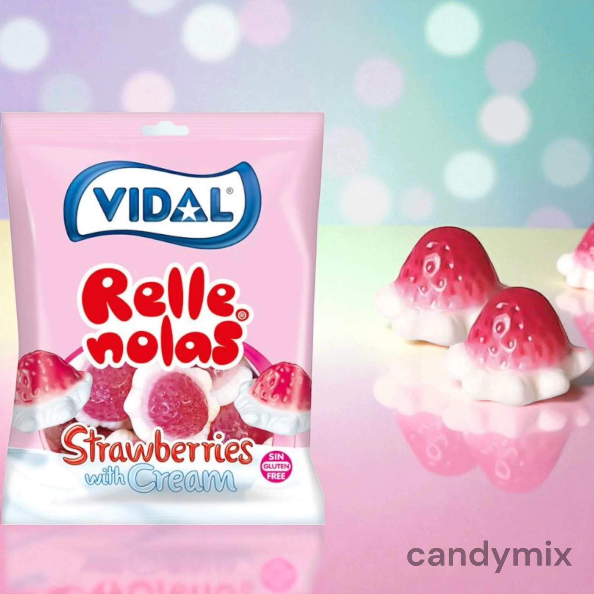 Sachet Fraise et Crème Vidal (90g)