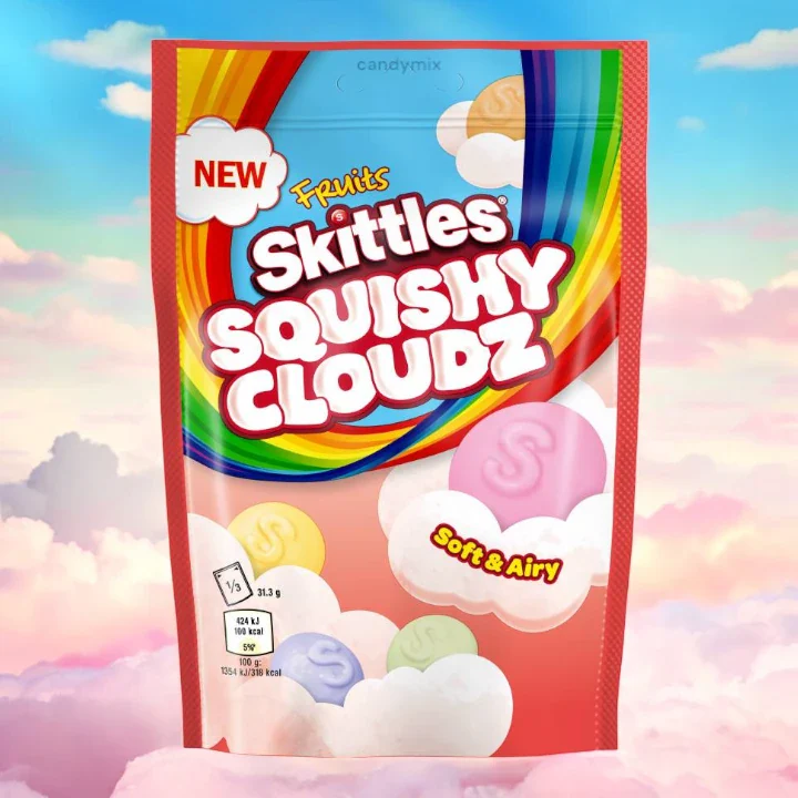 Skittles Fruit Squishy Cloudz 🌿
