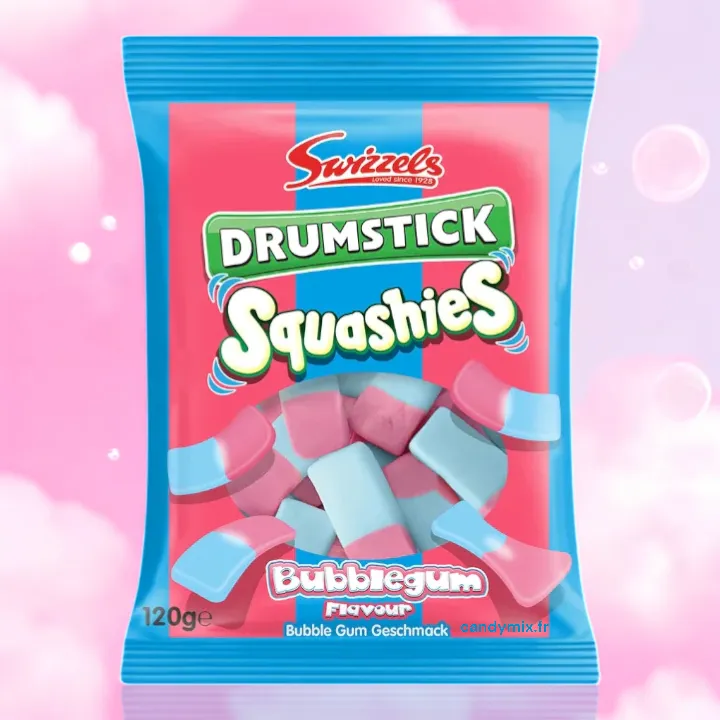 Swizzels Squashies Drumstick Bubblegum 120g