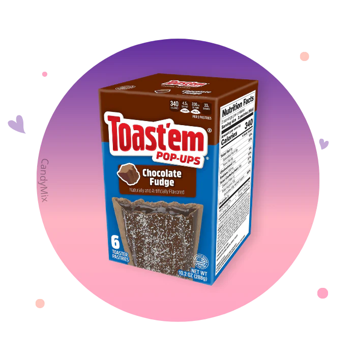 Toast'em Pop-Ups Frosted Chocolate Fudge đż
