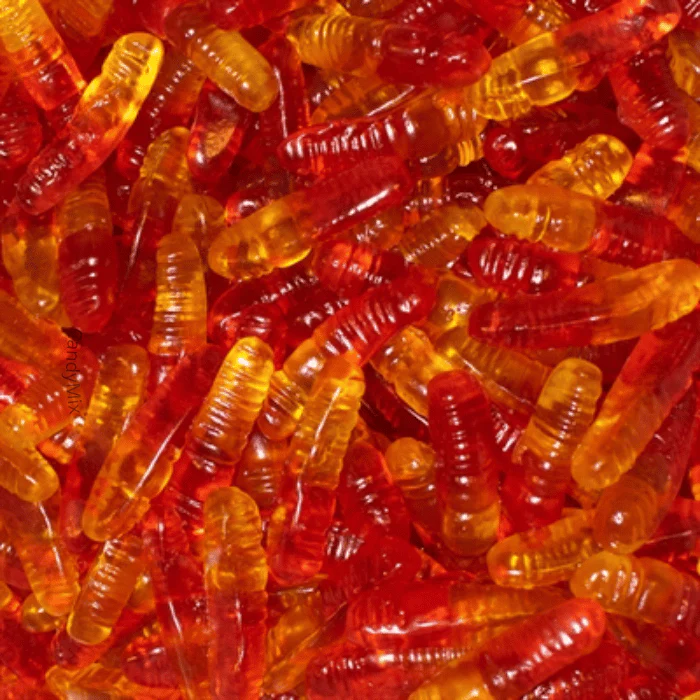 đŹ Vers fruitĂ©s (100g)- Aroma - Bonbons SuĂ©dois